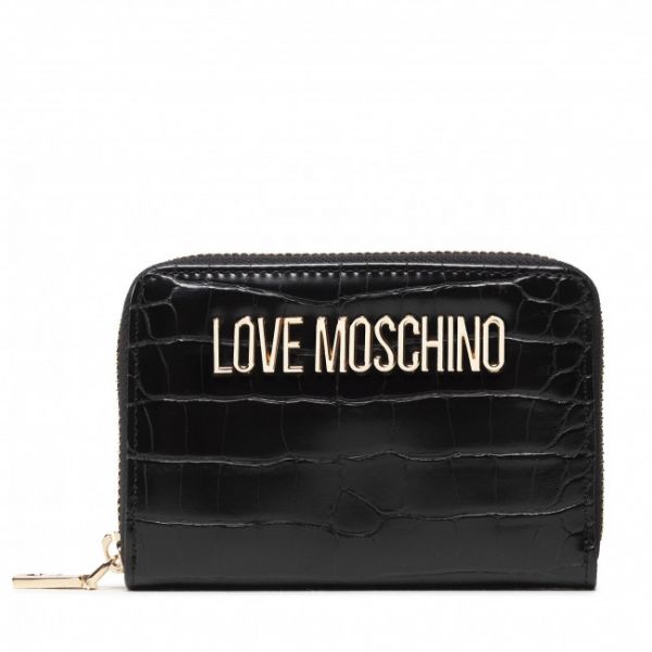 Portafoglio grande da donna LOVE MOSCHINO - JC5627PP1FLF0000 Nero