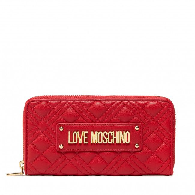 Portafoglio grande da donna LOVE MOSCHINO - JC5600PP0FLA0500 Rosso