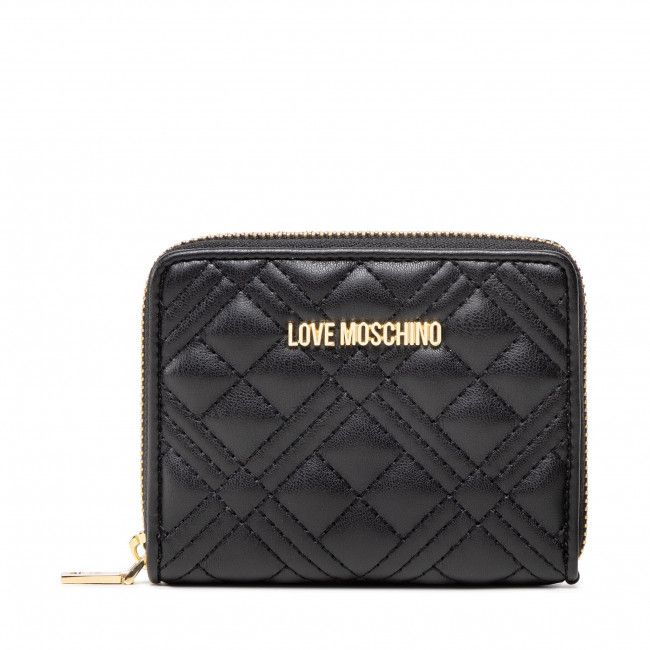 Portafoglio grande da donna LOVE MOSCHINO - JC5605PP0FLA0000 Nero