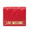 Portafoglio piccolo da donna LOVE MOSCHINO - JC5601PP0FLA0500 Rosso