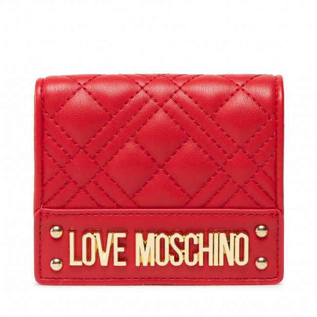 Portafoglio piccolo da donna LOVE MOSCHINO - JC5601PP0FLA0500 Rosso