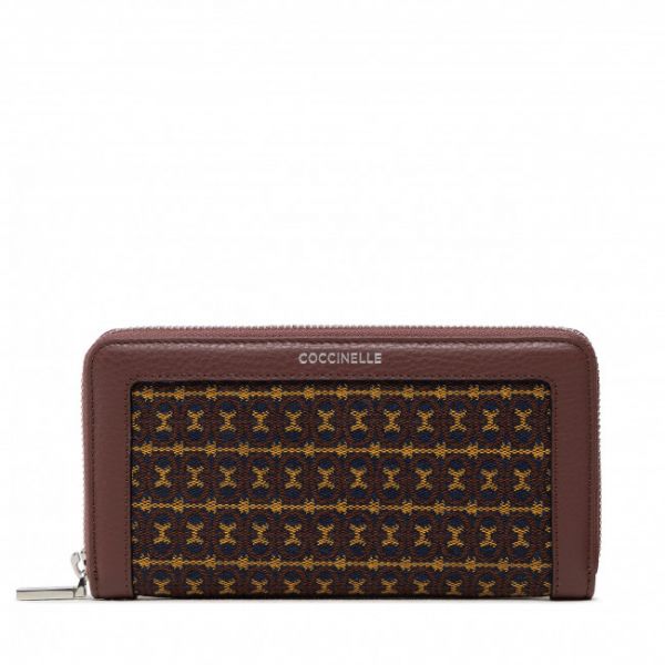 Portafoglio grande da donna Coccinelle - MX7 Metallic Jacquard MX7 11 04 01 Mul.Resina/Car 689