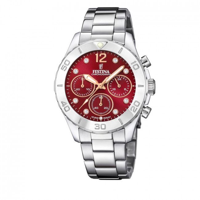 Orologio FESTINA - Boyfriend 20603/2 Silver/Red