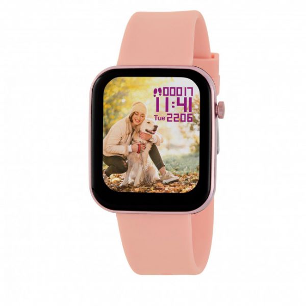 Smartwatch MAREA - B57009/3 Pink/Pink Smartwatch MAREA - B57009/3 Pink/Pink