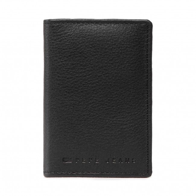 Portafoglio grande da uomo PEPE JEANS - Adan Wallet PM070325 Black 999