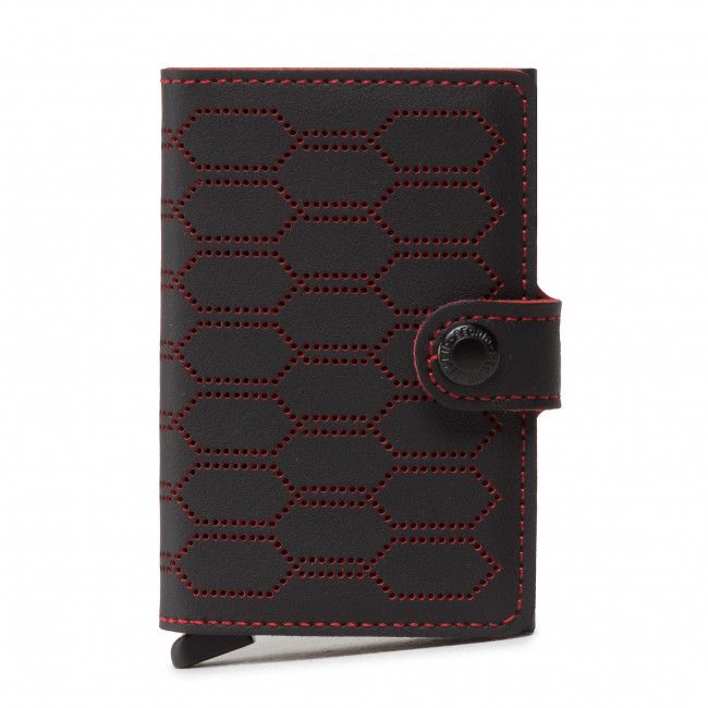 Portafoglio piccolo da uomo SECRID - Miniwallet Fuel Black/Red