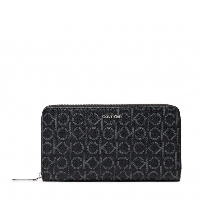 Portafoglio grande da donna CALVIN KLEIN - Ck Must Z/A Wallet Xl Mono K60K609546 0GJ