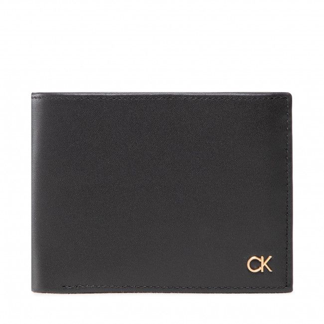 Portafoglio grande da uomo Calvin Klein - Ck Icon Trifold 10Cc W/Coin K50K509632 BAX