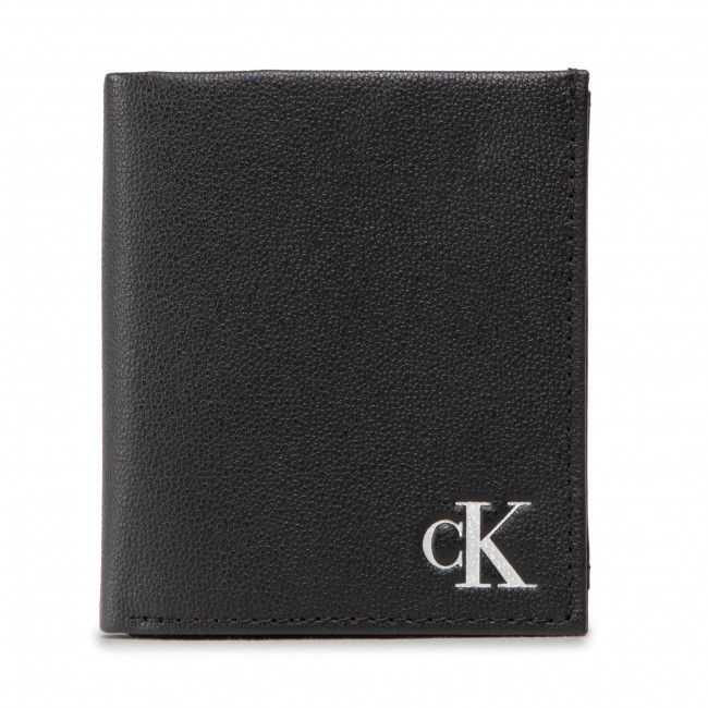 Portafoglio piccolo da uomo Calvin Klein Jeans - Mono Silver Small N/S Trifold K50K509862 BDS