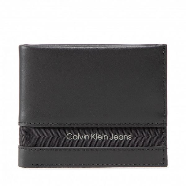 Portafoglio grande da uomo Calvin Klein Jeans - Urban Explorer Bifold K50K509854 BDS