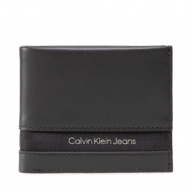 Portafoglio grande da uomo Calvin Klein Jeans - Urban Explorer Bifold K50K509854 BDS