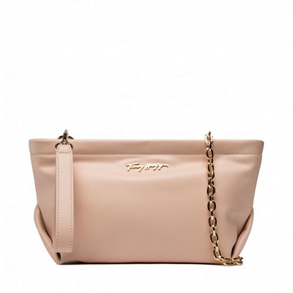 Borsetta Tommy Hilfiger - Veg Luxe Fold Clutch AW0AW11360 ABR Borsetta Tommy Hilfiger - Veg Luxe Fold Clutch AW0AW11360 ABR
