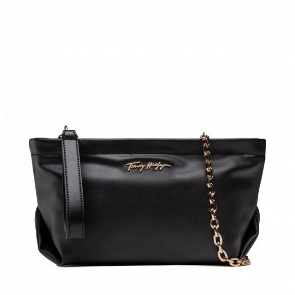 Borsetta Tommy Hilfiger - Veg Luxe Fold Clutch AW0AW11360 BDS Borsetta Tommy Hilfiger - Veg Luxe Fold Clutch AW0AW11360 BDS
