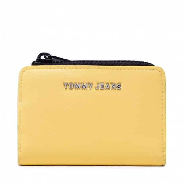 Portafoglio piccolo da donna Tommy Jeans - Tjw Femme Pu Hanging Cc Walet AW0AW11649 ZGF