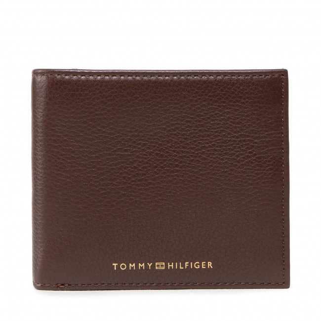 Portafoglio grande da uomo TOMMY HILFIGER - PremiumLeather Cc Flap And Coin AM0AM09382 GVU