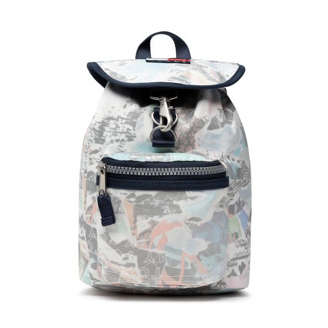 Zaino TOMMY JEANS - Tjw Heritage Backpack Print AW0AW12410 0F4
