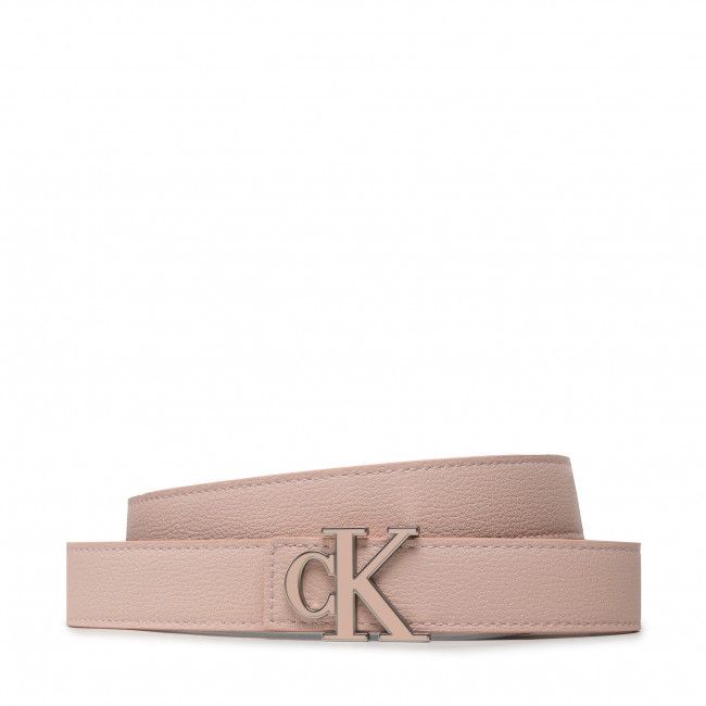 Cintura da donna Calvin Klein Jeans - Mono Hardware Outline Belt 30mm K60K609318 Pale Conch Shell TFT