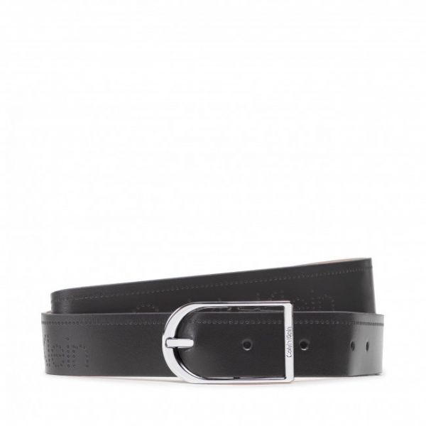 Cintura da donna Calvin Klein - Ck Must Bridge 3cm Belt Perf K60K609563 BAX