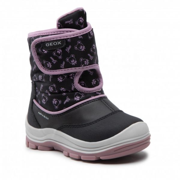 Stivali da neve GEOX - B Flanfil G.B Abx G B263WG 050MN C9231 S Black/Dk Pink Stivali da neve GEOX - B Flanfil G.B Abx G B263WG 050MN C9231 S Black/Dk Pink