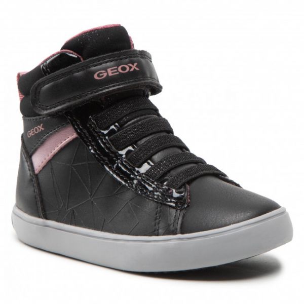 Sneakers Geox - J Gisli G. A J164NA 00454 C9B8J M Black/Dk Rose Sneakers Geox - J Gisli G. A J164NA 00454 C9B8J M Black/Dk Rose