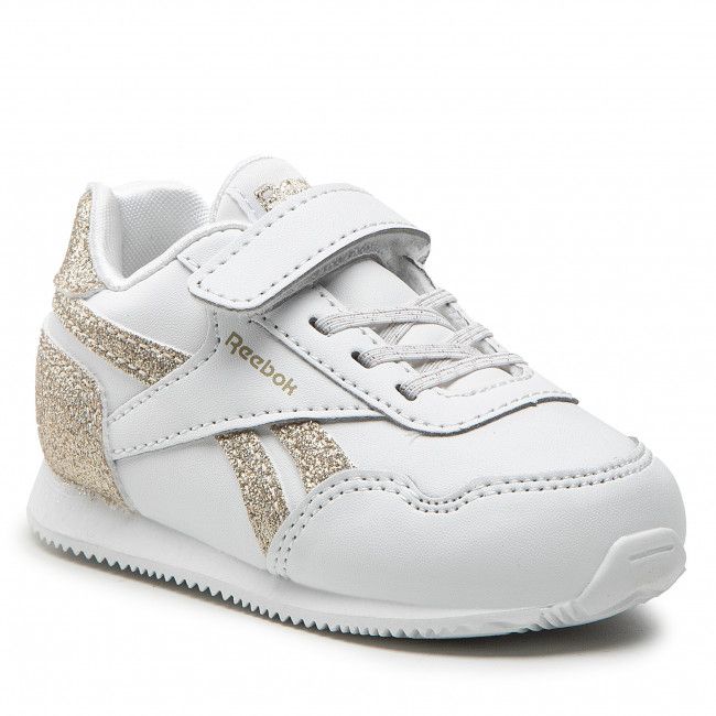 Scarpe Reebok - Royal Cl Jog 3.0 1 GW3731 Ftwwht/Ftwwht/Goldmt