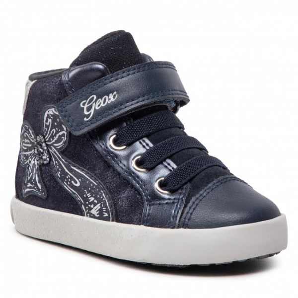Sneakers Geox - B Kilwi G. A B26D5A 077AJ C4P1W Dk Navy/Silver Sneakers Geox - B Kilwi G. A B26D5A 077AJ C4P1W Dk Navy/Silver