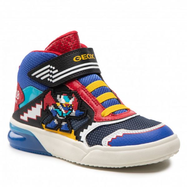 Sneakers Geox - J Grayjay B. B J269YB 0FUFE C0833 D Royal/Red Sneakers Geox - J Grayjay B. B J269YB 0FUFE C0833 D Royal/Red