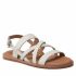Sandali CLARKS - Karsea Sun 261660284 White Leather