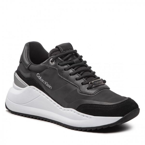 Sneakers Calvin Klein - Internal Wedge Lace Up HW0HW00917 Ck Black BAX