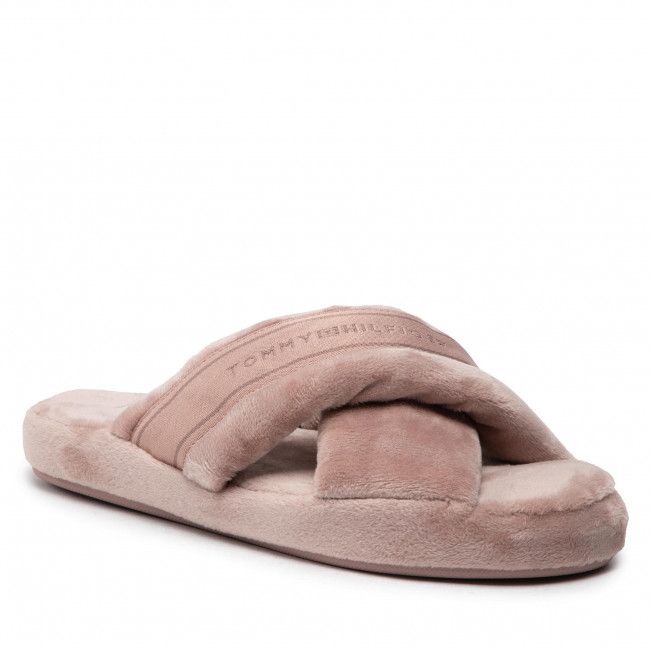 Pantofole Tommy Hilfiger - Comfy Home Slippers With Straps FW0FW06587 Balanced Beige AE9