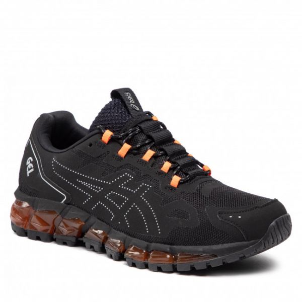 Sneakers Asics - Gel-Quantum 360 6 1201A360 Black/Shocking Orange 002 Sneakers Asics - Gel-Quantum 360 6 1201A360 Black/Shocking Orange 002