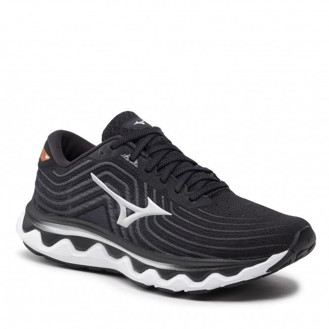 Scarpe Mizuno - Wave Horizon 6 J1GC222604 Black/Silver/Orange Copper