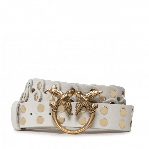 Cintura da donna PINKO - Love Puzzle Belt H3 20222 PLT01 1H2146.A086 Avorio Z14Q