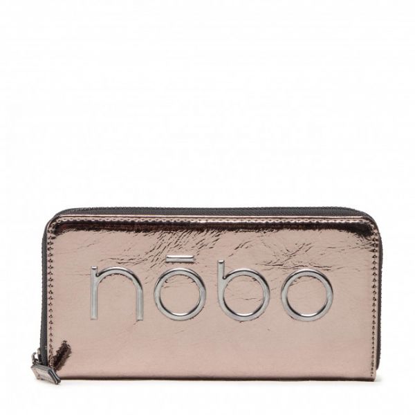 Portafoglio grande da donna Nobo - NPUR-L1020-C025 Stalowy