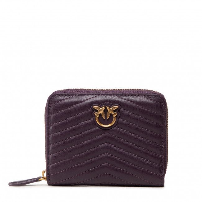 Portafoglio grande da donna PINKO - Taylor Wallet Zip Around M Chev AI 22-23 PLTT 1P22XP A03Z Purple WWAQ