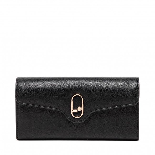 Portafoglio grande da donna Liu Jo - Ecs Xl Bifold AF2086 E0027 Nero 22222