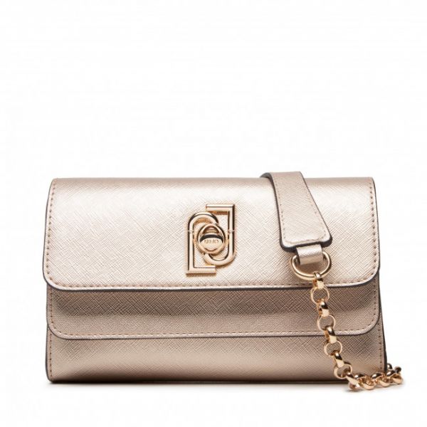 Borsetta Liu Jo - Ecs S Crossbody AF2052 E0087 Gold 00529 Borsetta Liu Jo - Ecs S Crossbody AF2052 E0087 Gold 00529