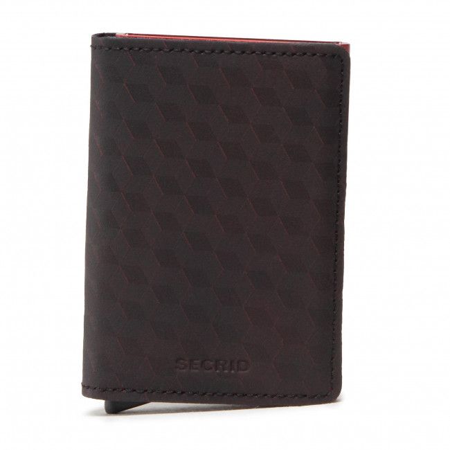 Portafoglio piccolo da uomo Seafolly - Slimwallet Optical Black/Red