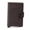 Portafoglio piccolo da uomo SECRID - Miniwallet Optical Brown/Orange