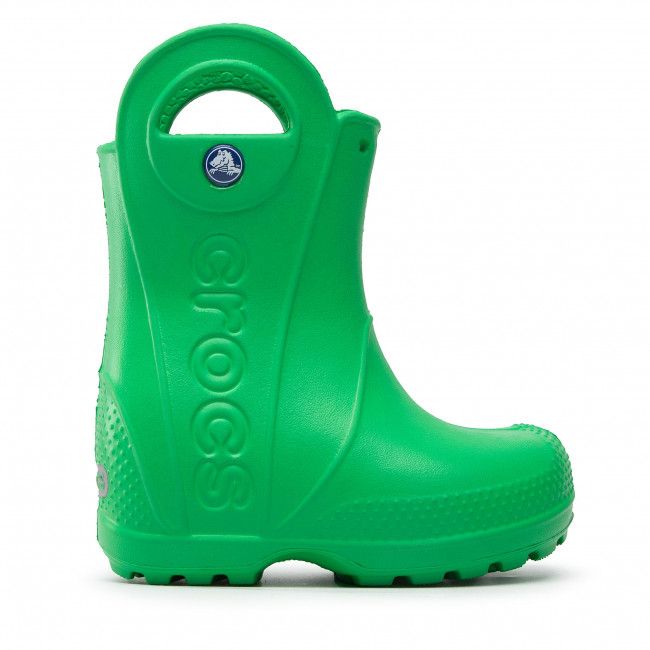 Wellington Crocs - Handle It Rain Boot Kids 12803 Grass Green