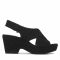 Sandali CLARKS - Maritsa Lara 261317744 Black Suede