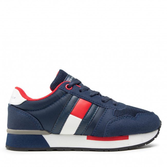 Sneakers Tommy Hilfiger - Low Cut Lace-Up Sneaker T3B4-30482-0732 M Blue 800