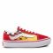 Scarpe sportive Vans - Comfycush Old Sko VN0A4U1QXWC1 (Flame) Checkerboard/Red