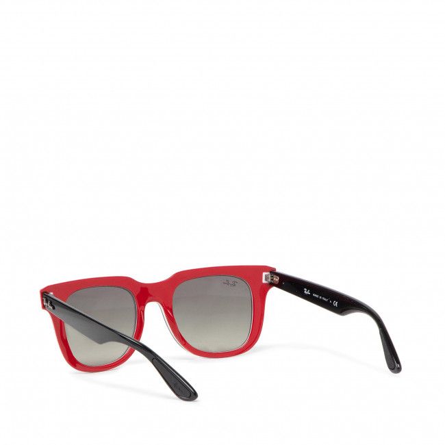 Occhiali da sole Ray-Ban - Blaze Meteor 0RB4368 651811 Black/White/Red