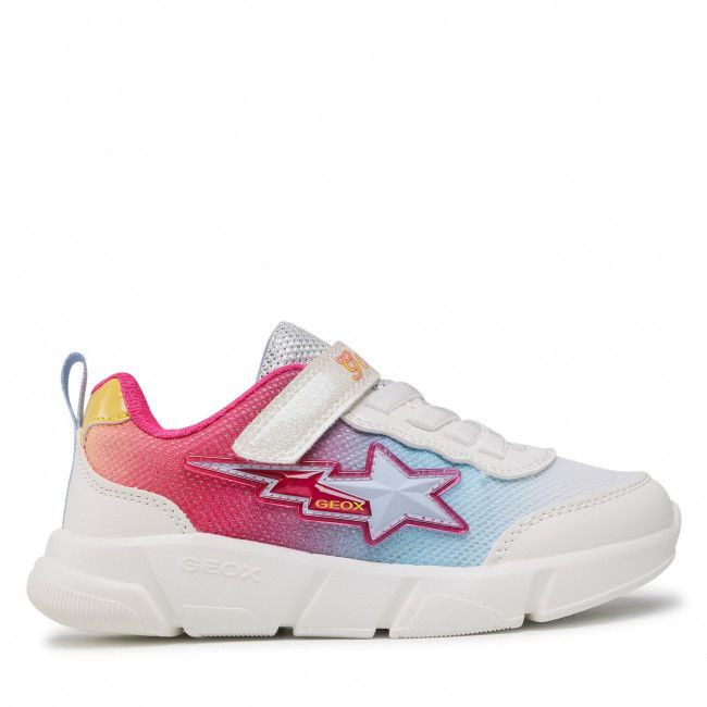 Sneakers GEOX - J Aril G. B J15DLB 0AS54 C0653 S White/Multicolor