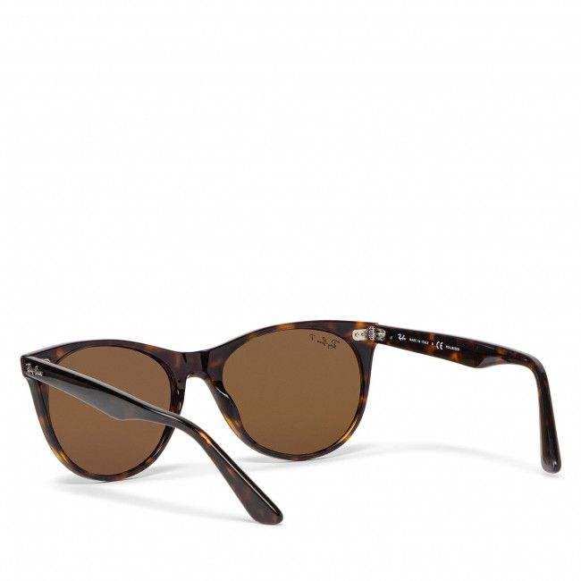 Occhiali da sole Ray-Ban - Wayfarer II 0RB2185 902/57 Brown/Black