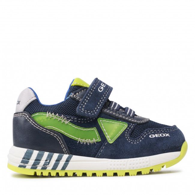 Sneakers Geox - B Alben B. A B253CA 02214 C4502 M Navy/Fluo Yellow