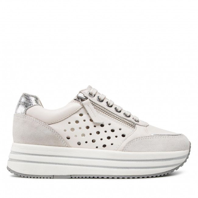 Sneakers GEOX - D Kency B D25QHB 08522 C1002 Off White