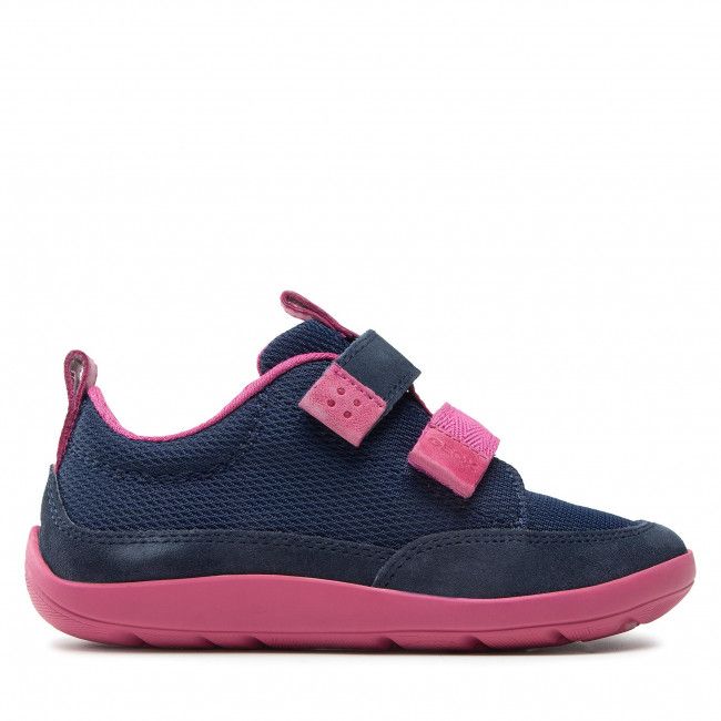 Sneakers GEOX - J Barefeel G. B J25GDB 07T22 C4268 S Navy/Fuchsia