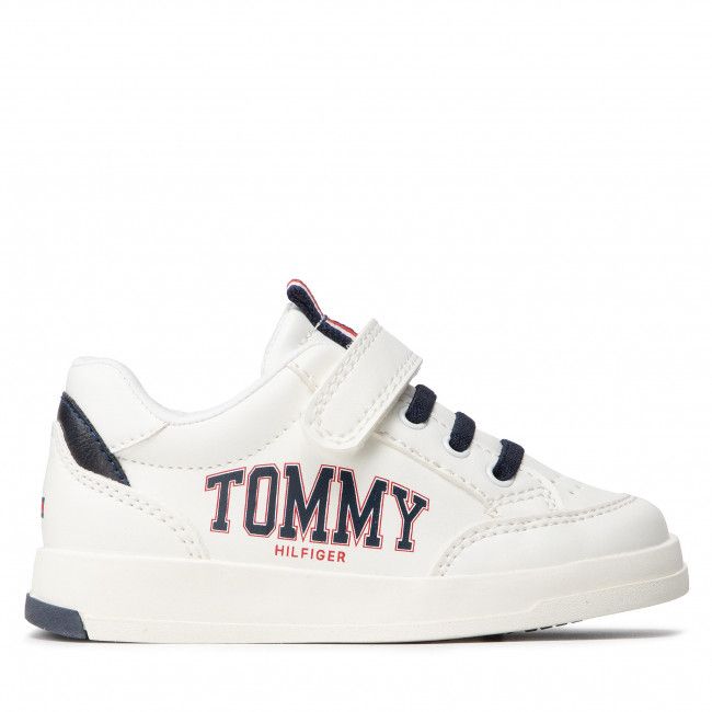 Sneakers Tommy Hilfiger - Low Cut Lace-Up T1B4-32218-1384 M White/Blue X336